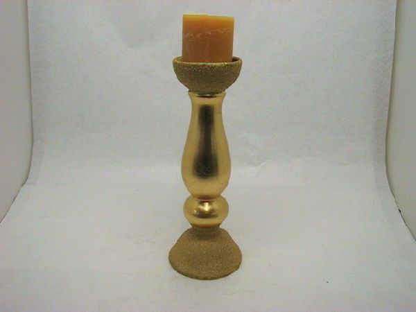 Kerzenständer GOLD 12x32cm