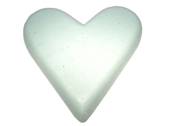 Styropor Herz Styropor 40/35cm