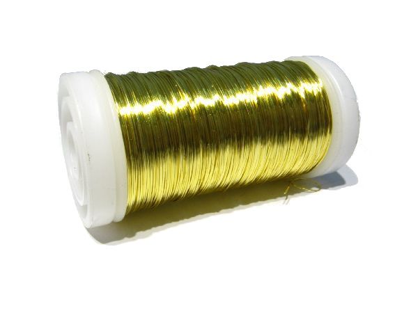 Myrtendraht Gold - Messing 0,35 mm / 100 Gramm