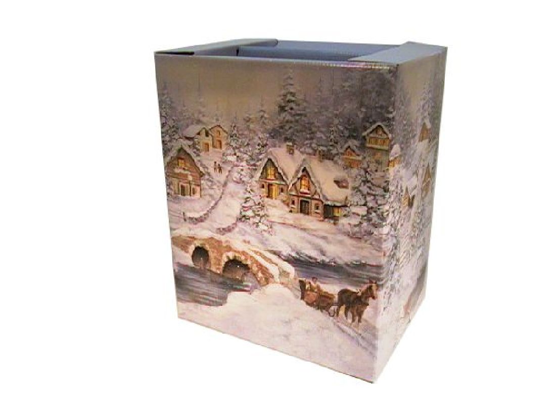 Geschenkverpackung BUNT-Winter 28 x 21 x 36 cm