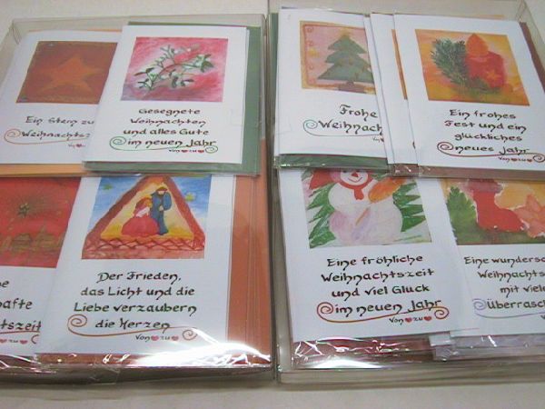 Maxikarten Weihnachten Sortiment 8 Motive