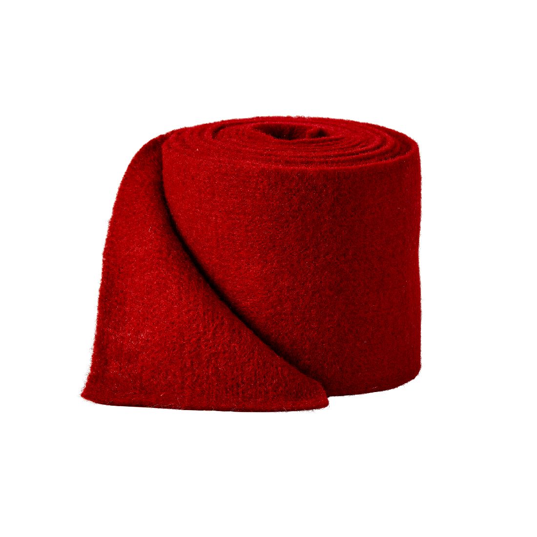 Wollvlies, Heavy Vlies ROT 26 Topfband 150 mm 5 Meter