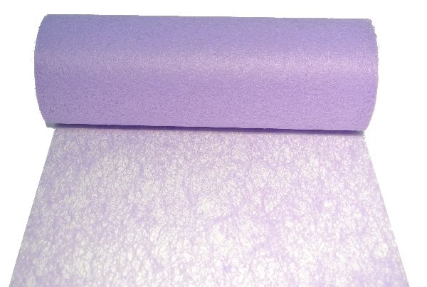 Vlies, Tischband, Dekovlies FLIEDER 114 Tischläufer Breite:23cm Rolle=20m