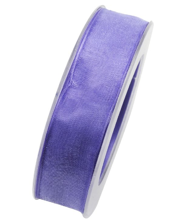 Infinity-/Organza Drahtkante FLIEDER 62 25mm 20m X127